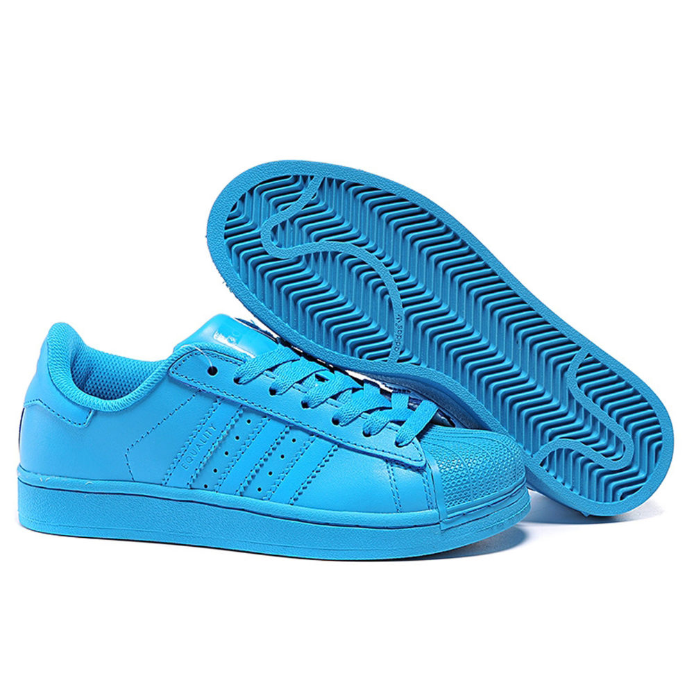 adidas superstar supercolor by Pharrell Williams blue