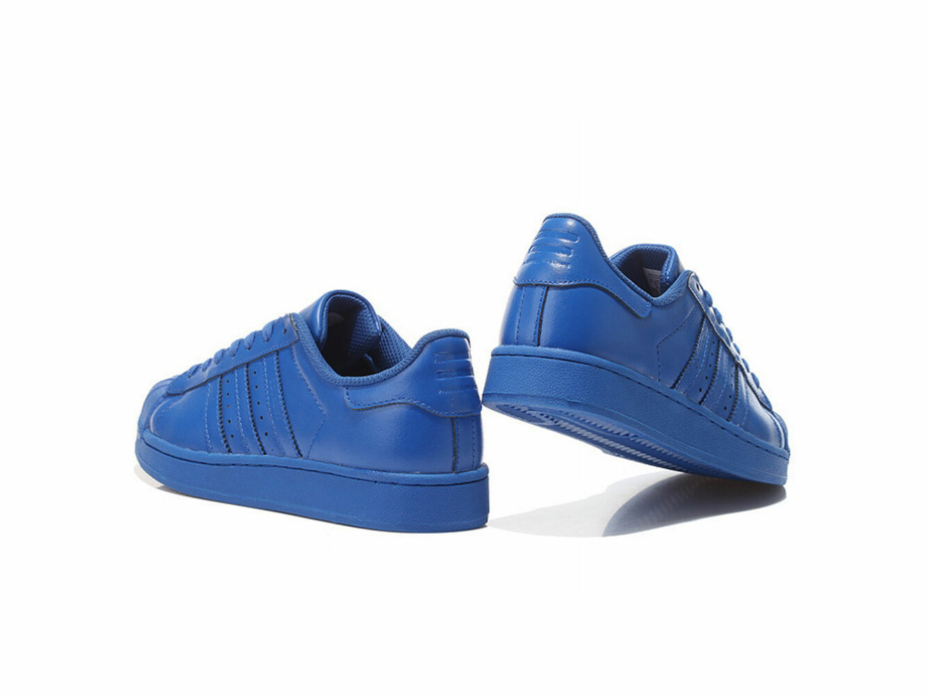 adidas superstar supercolor by Pharrell Williams bold blue