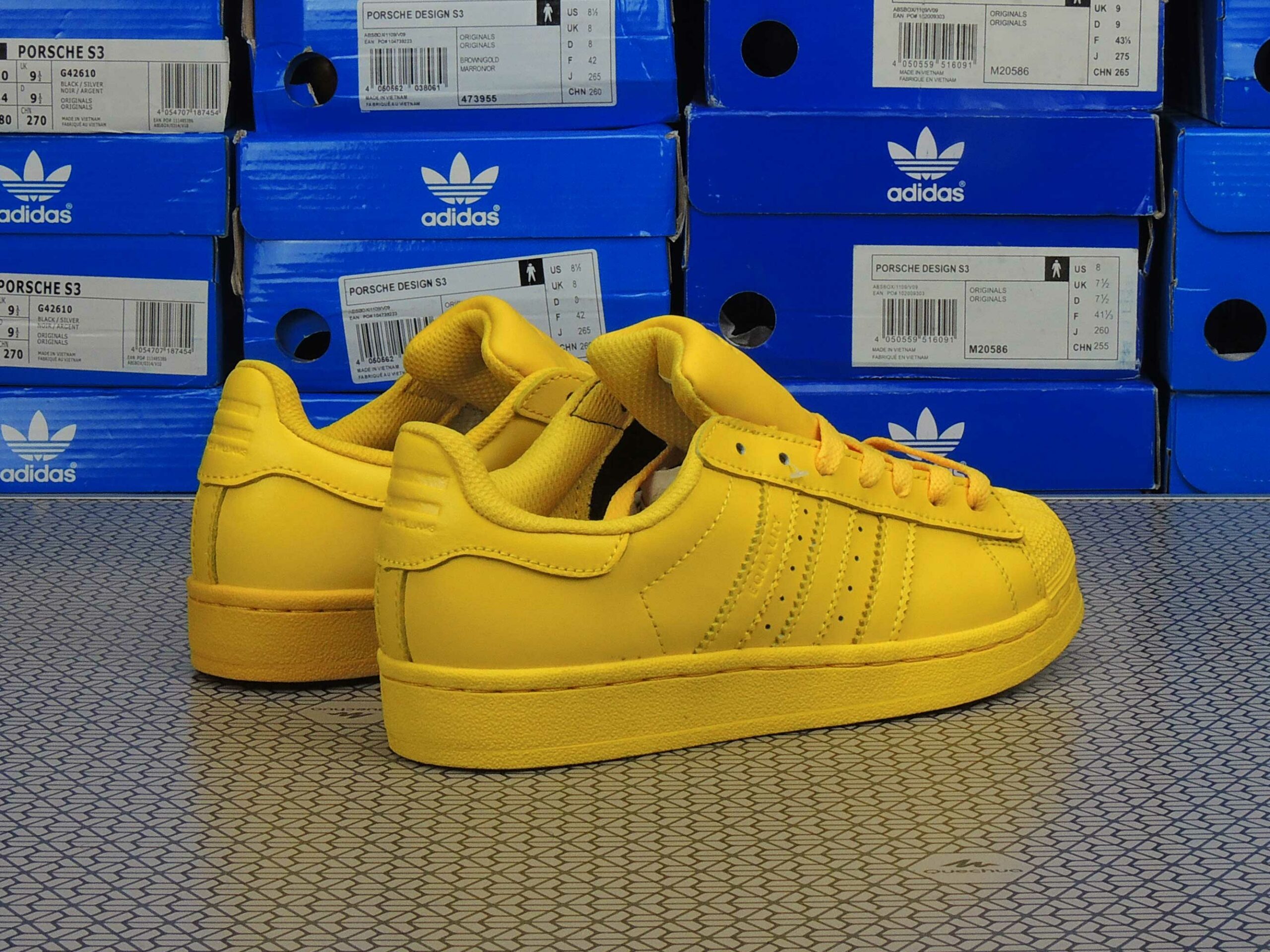 adidas superstar 2 yellow