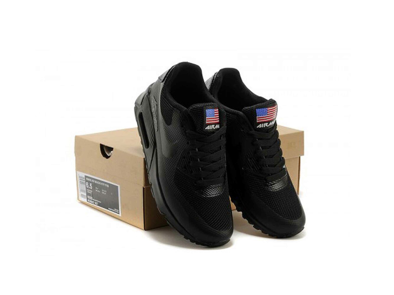 Купить Nike Air Max 90 Hyperfuse Independence Day 2013 Black