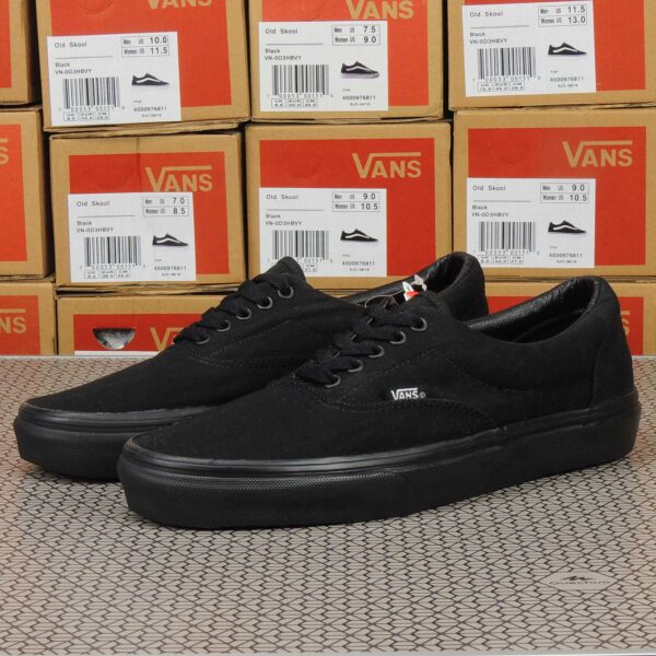 vans era all black