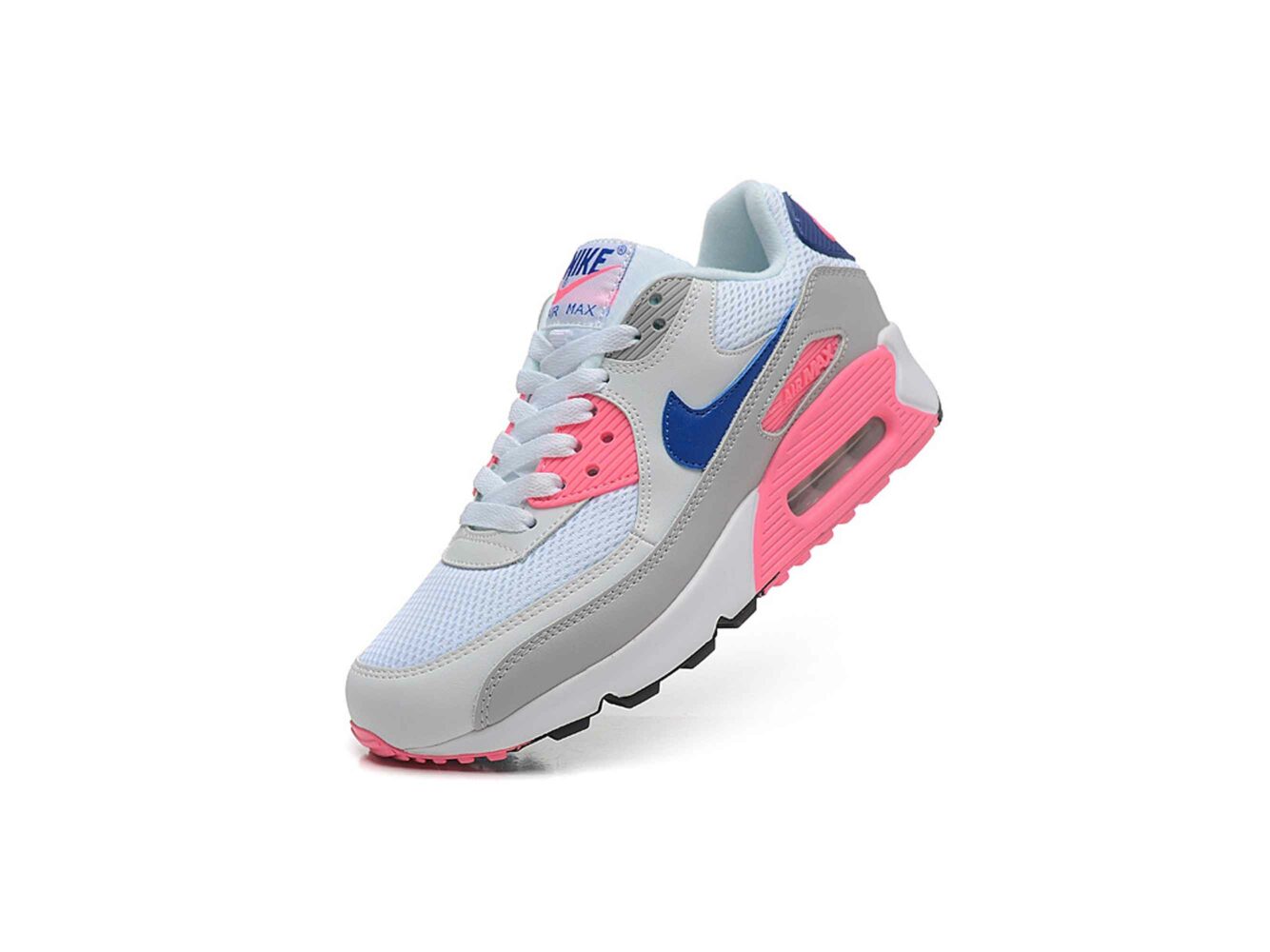Nike Air Max 90 White Pink Blue Купить