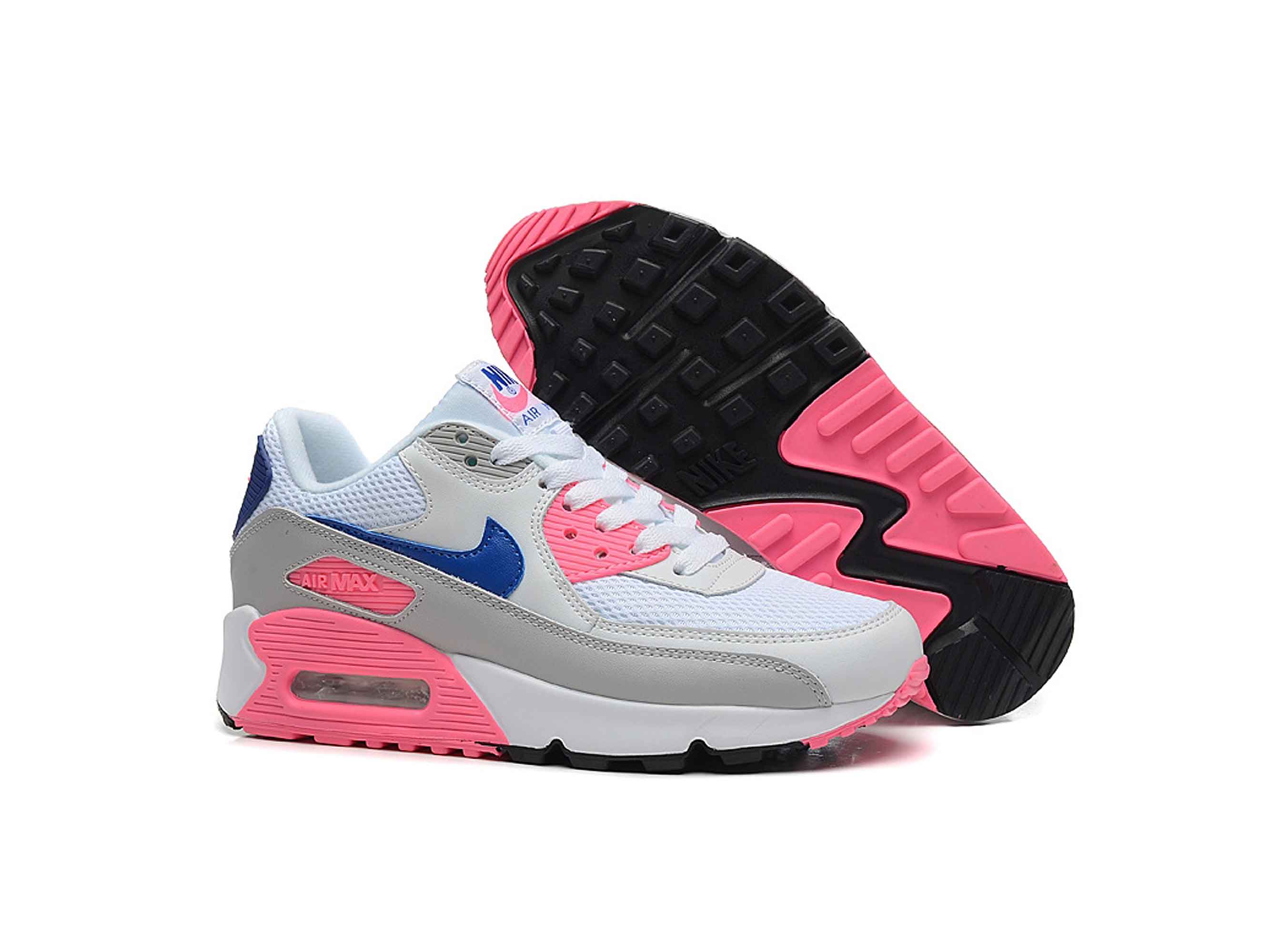 Nike Air Max 90 White Pink Grey