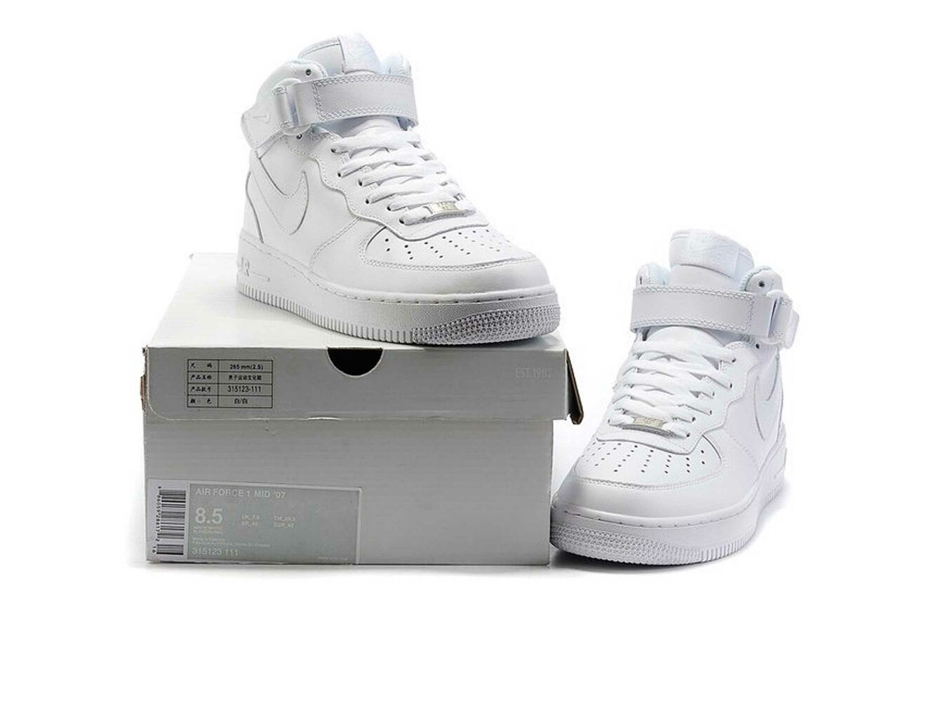 nike air force 1 mid 07 white 315123_111 купить