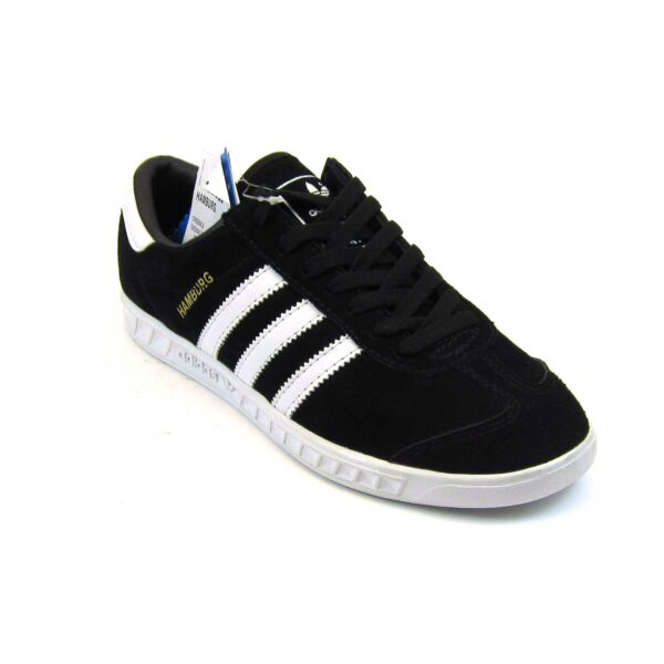 Adidas Hamburg Black White Light