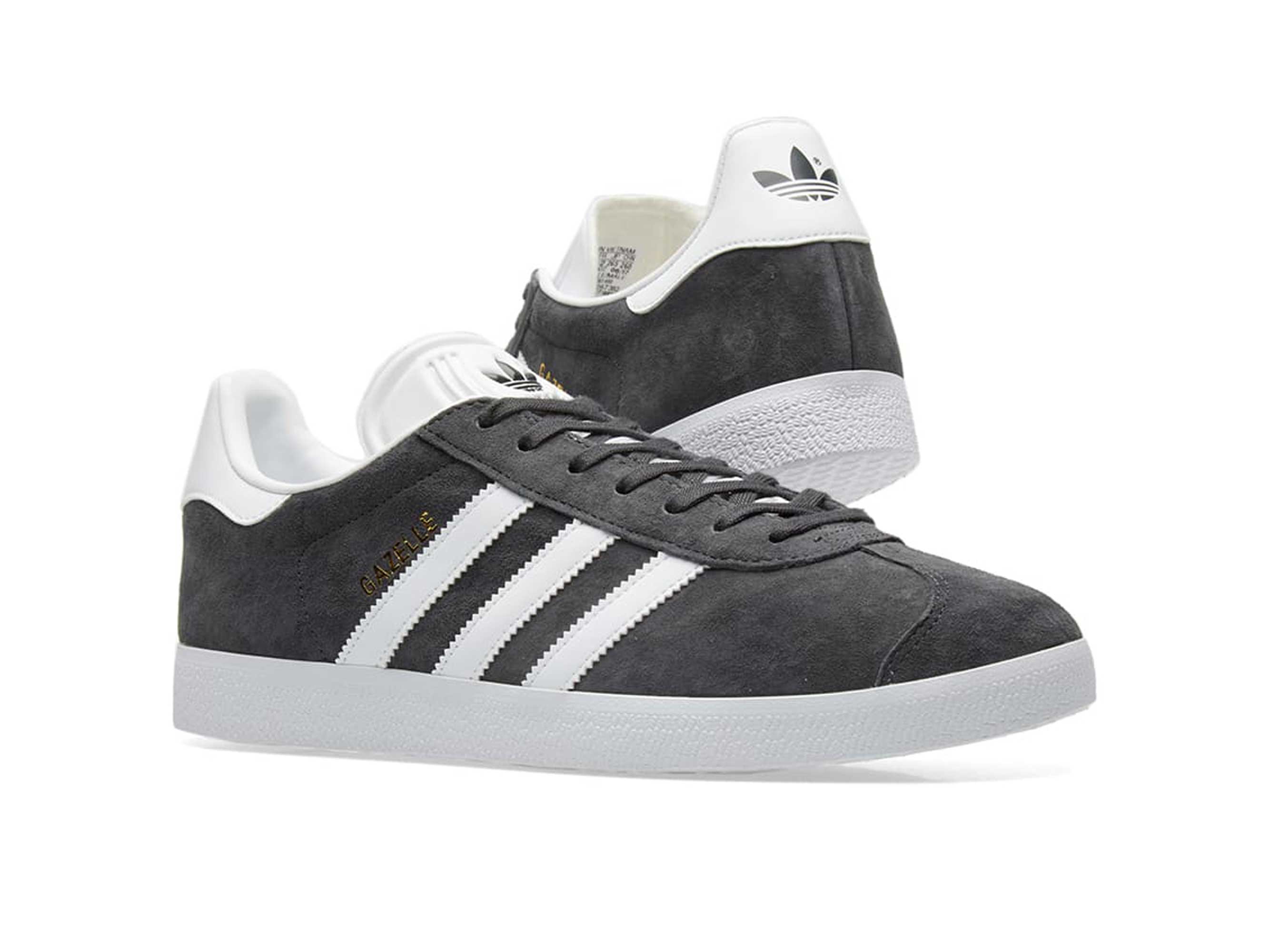 adidas gazelle grey white