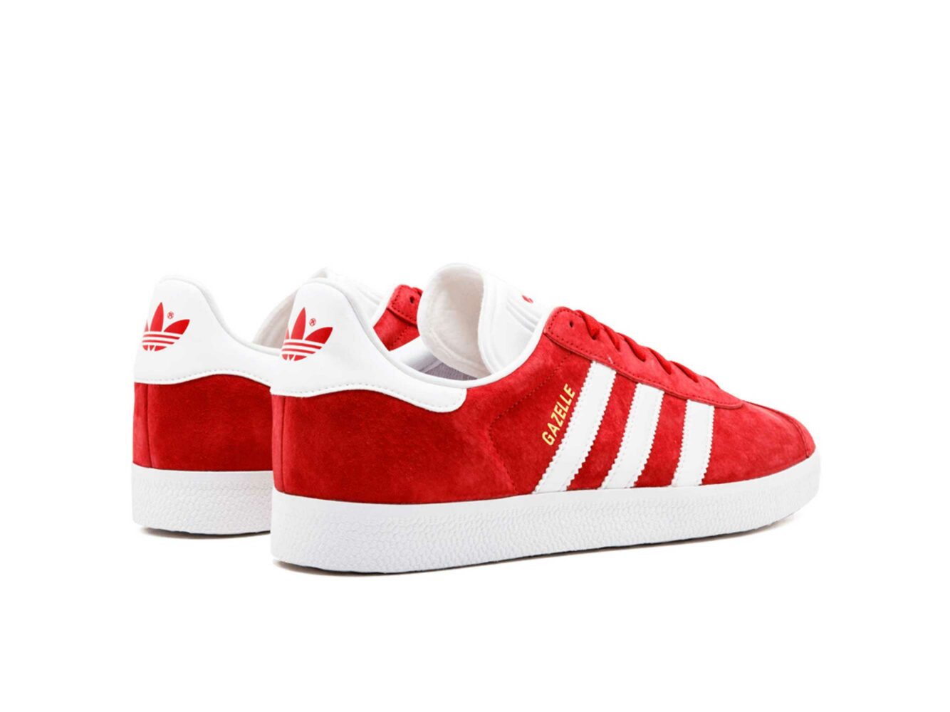 adidas gazelle red white s76228 купить