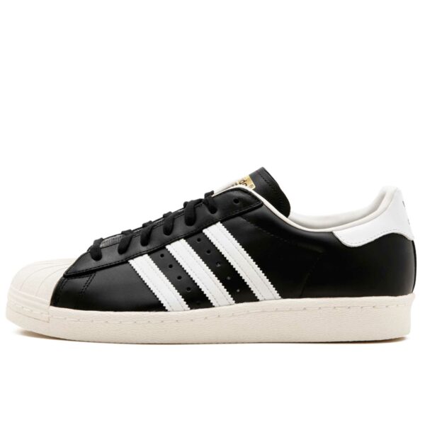 adidas superstar 80s black white