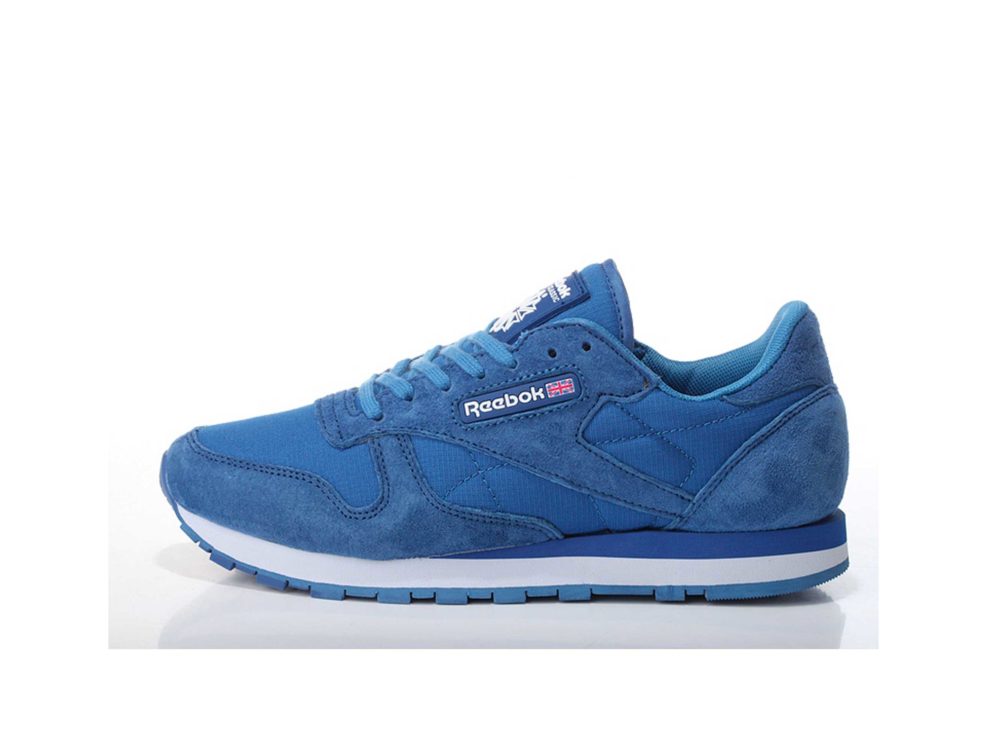 blue reebok shoes classic