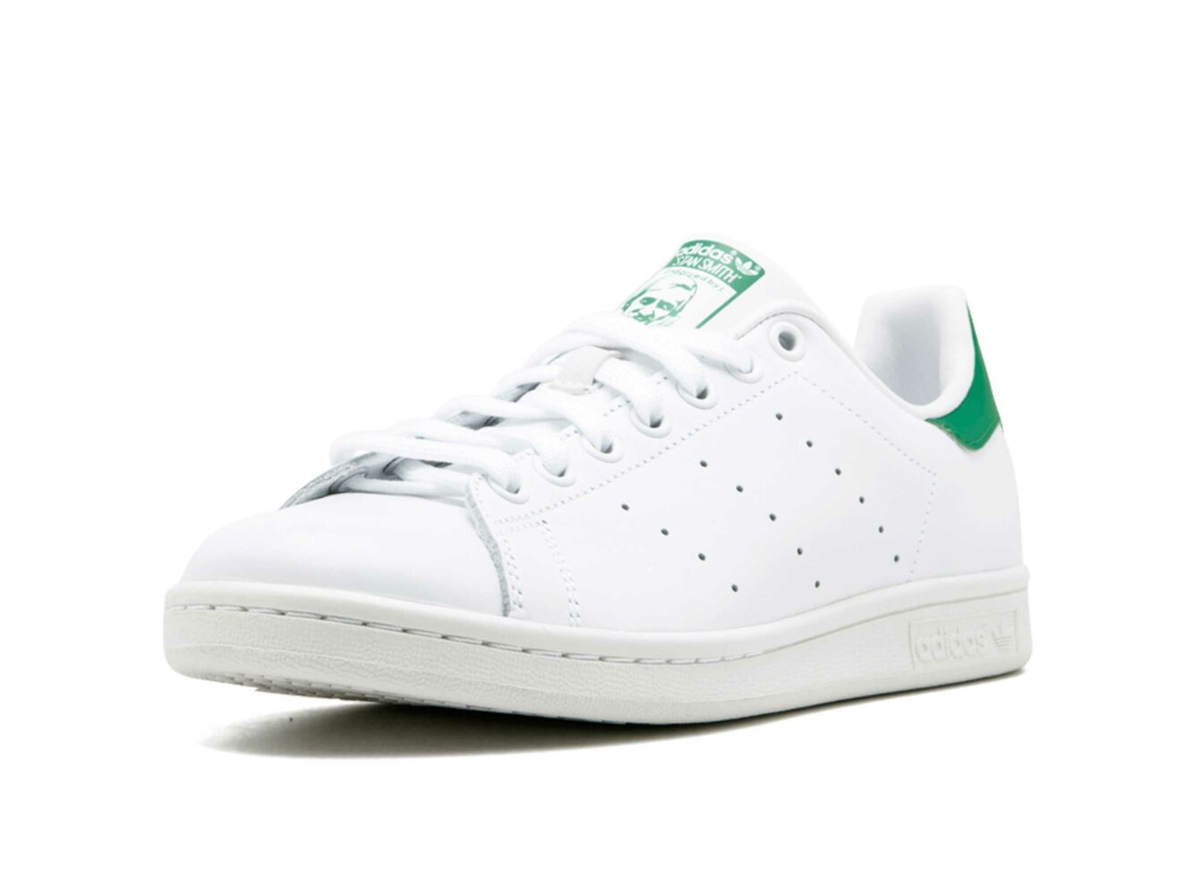 adidas stan smith leather white green m20324 купить