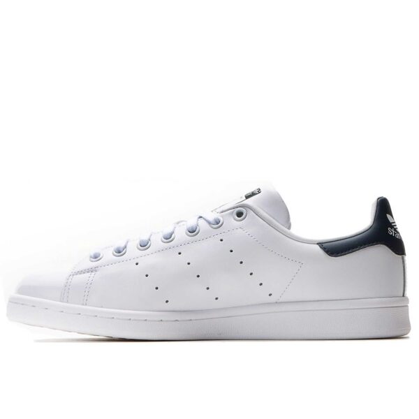 adidas stan smith leather white dark blue