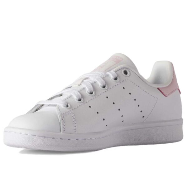 adidas stan smith leather white pink