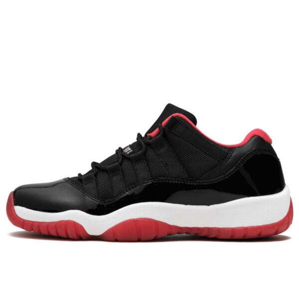 nike nike air Jordan 11 retro low bg black red 528896_012 купить