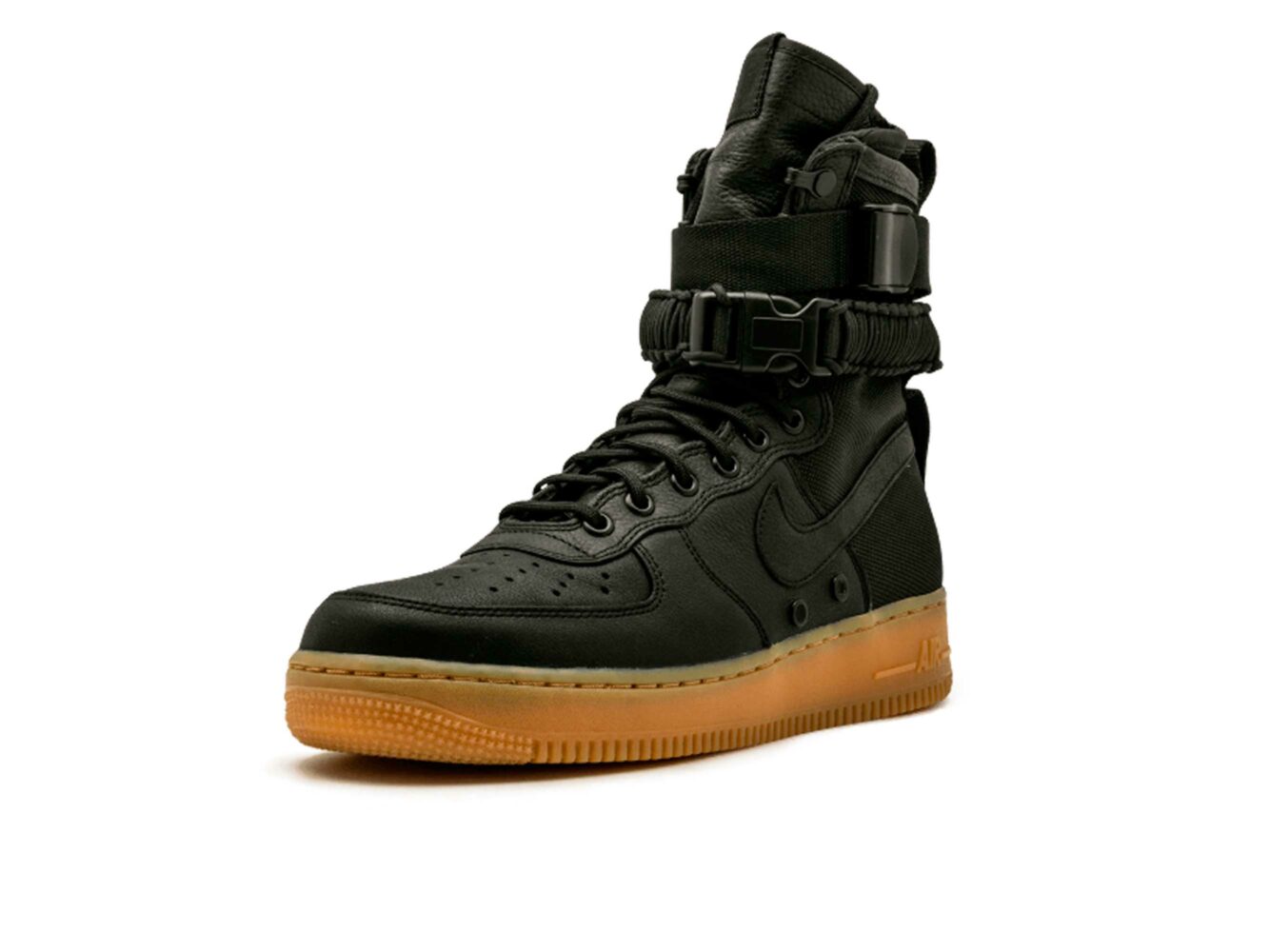 nike sf air force 1 black gum 859202_009 купить