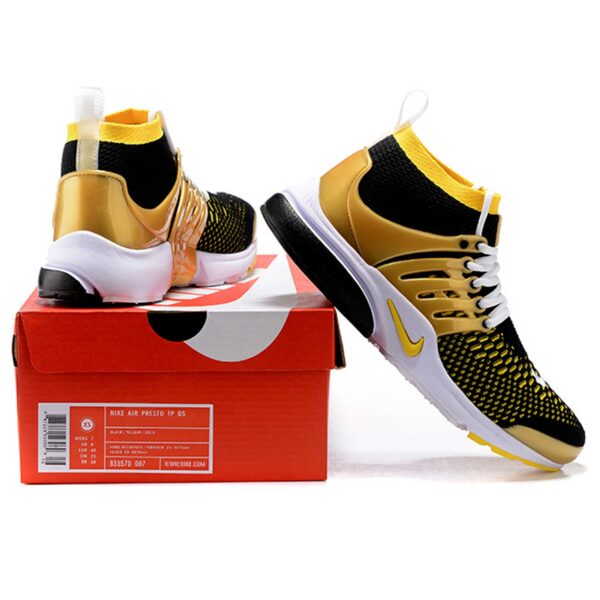 nike air presto black yellow