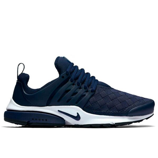 nike air presto se woven running blue