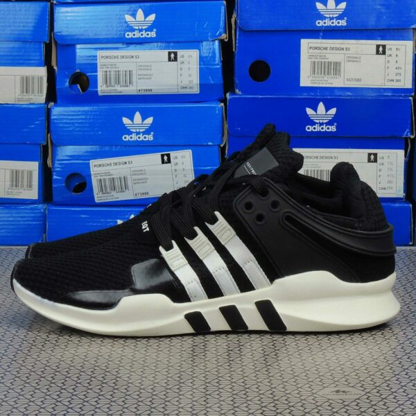 adidas EQT running support 93 primeknit black white s81490