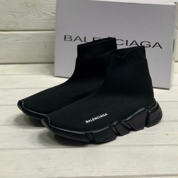 balenciaga mid all black