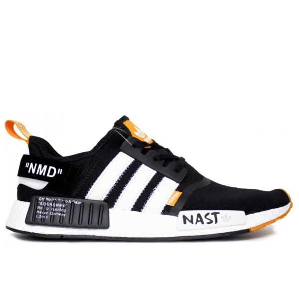 adidas nmd r1x off white black orange nast