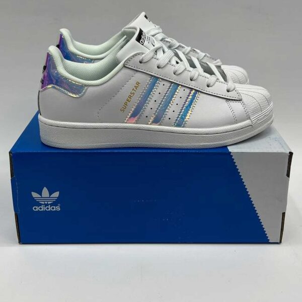 adidas superstar white hologram AQ6278