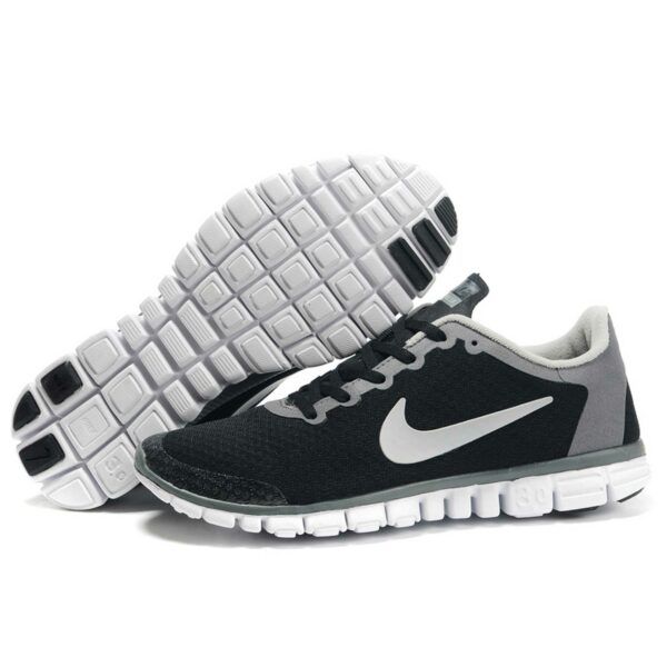 nike free 3.0.2 mens running shoes black grey