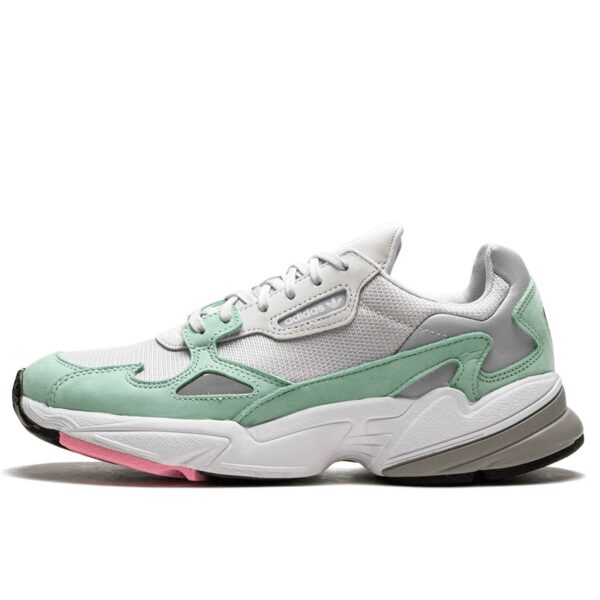 adidas falcon grey green