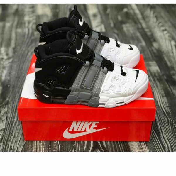 nike air more uptempo 96 black grey white 921948 002