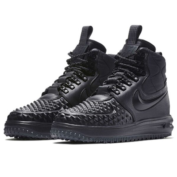 nike lunar force 1 duckboot’17 all black 916682_002