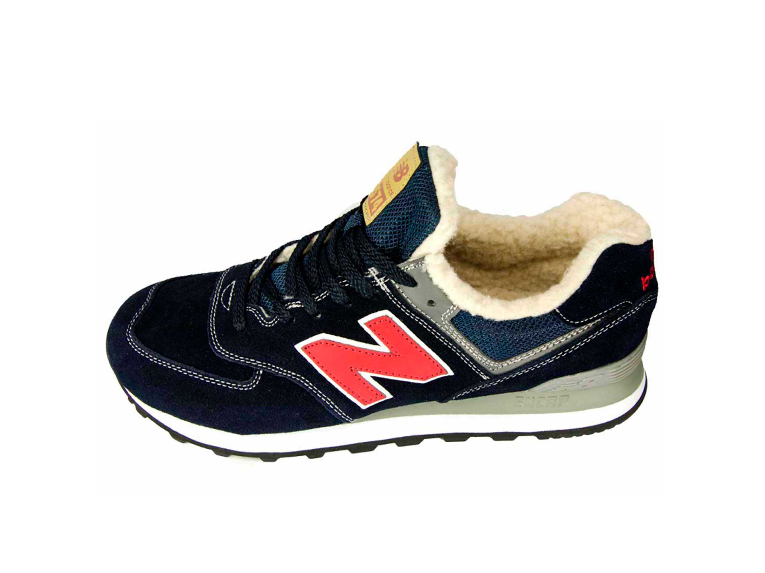 Кроссовки New Balance 574 Blue Red