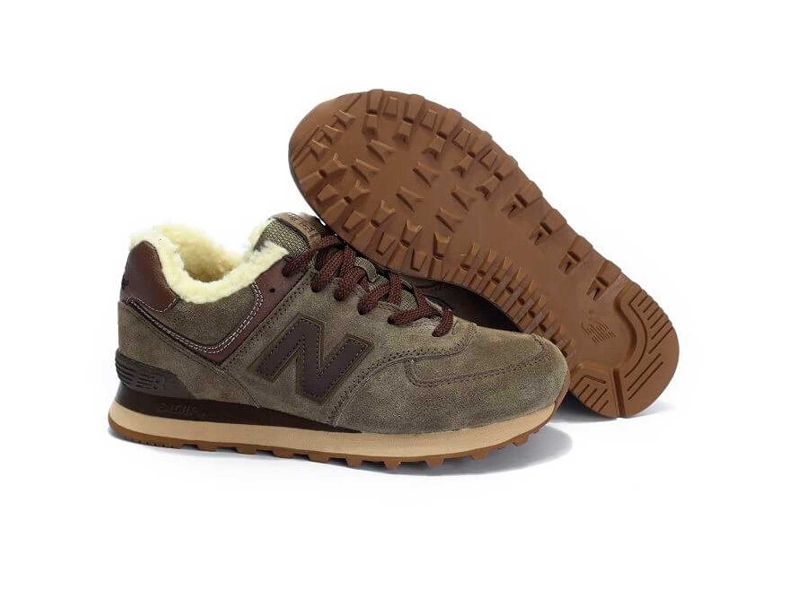 new balance 574 khaki