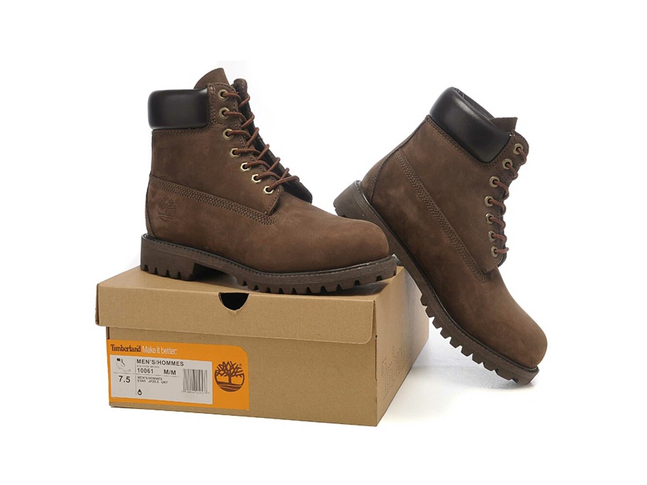 timberland 6 inch boots brown 10061 brown купить