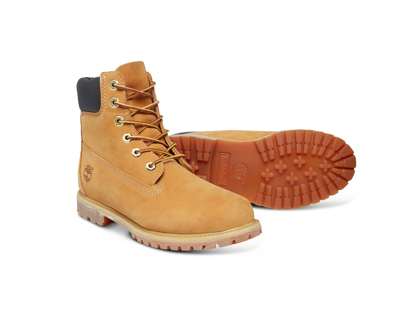 timberland 6 inch premium boot waterproof brown fur tbl10361w5.5 купить