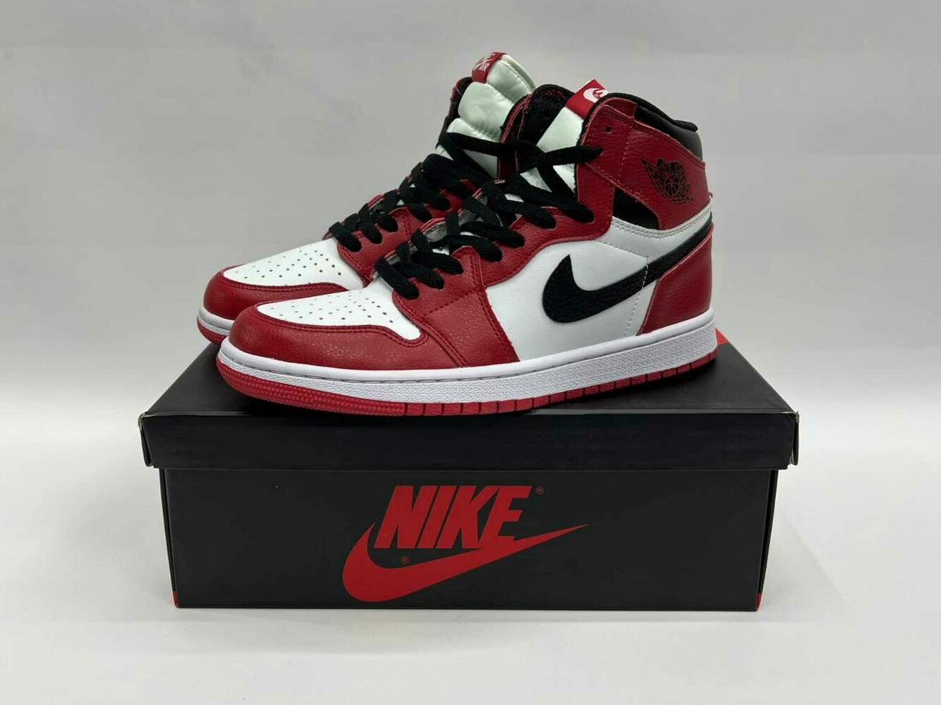 Jordan 1 retro high og red white 575441_101 купить