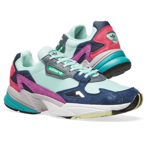 adidas falcon clearmint collegiatenavy