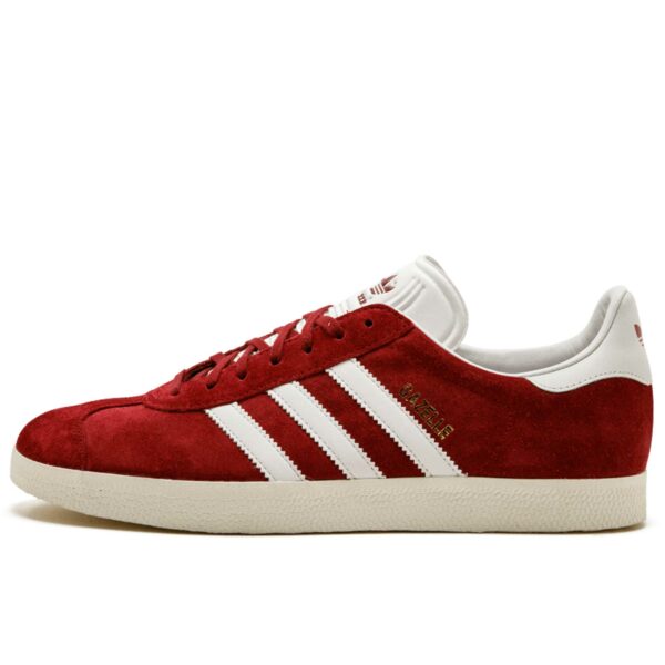 adidas gazelle red white sole s76220 купить