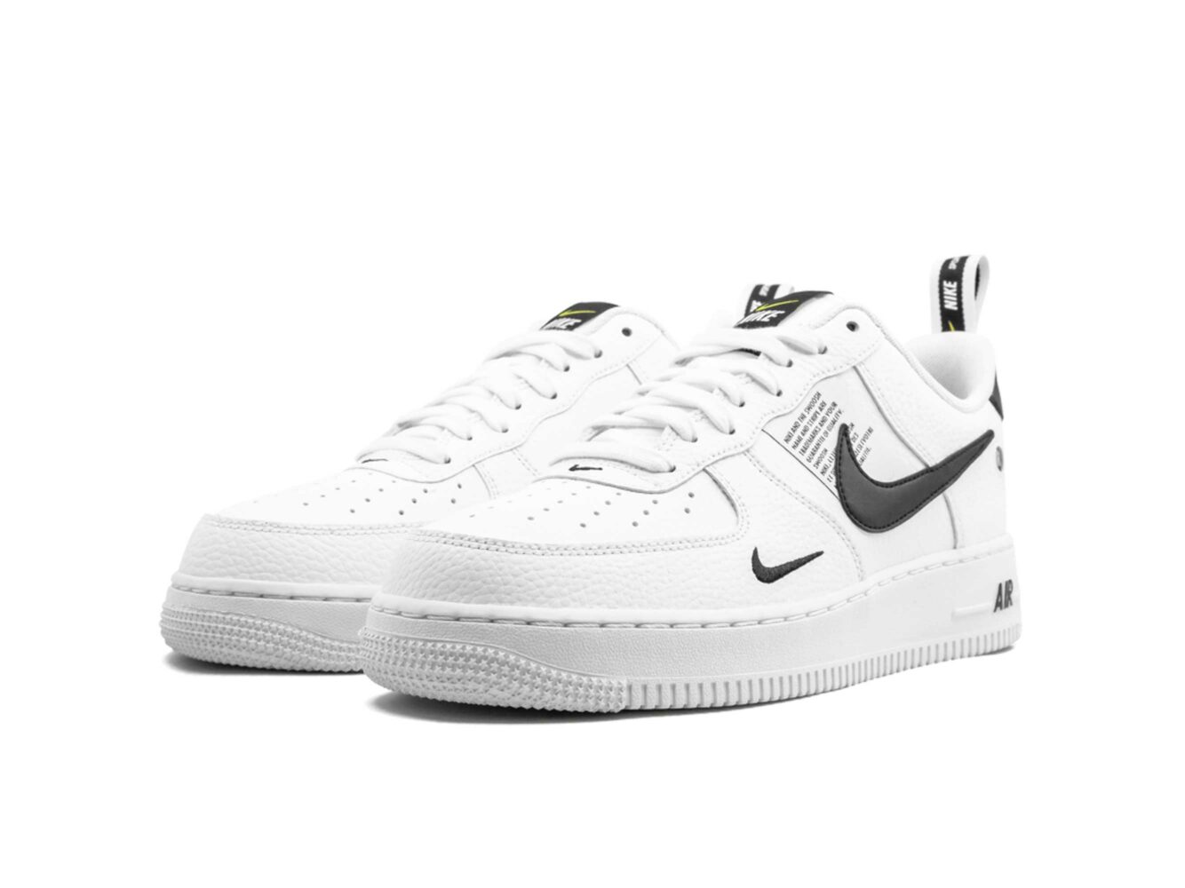 nike air force 1 `07 lv8 white black aj7747_100 интернет магазин