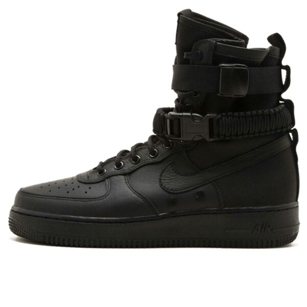 nike sf air force 1 triple black 864024_003 купить