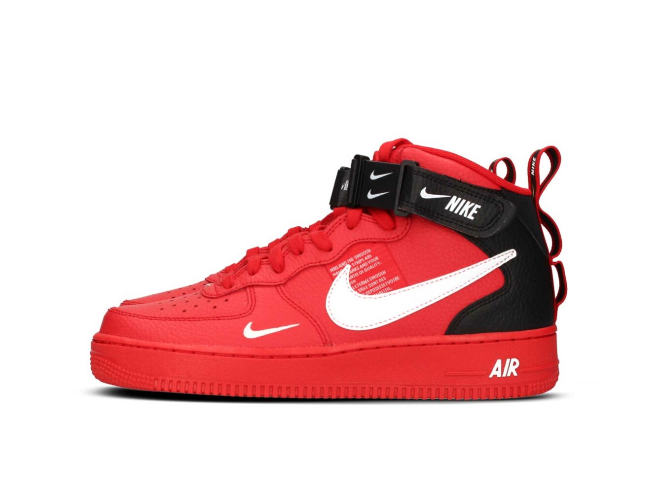 nike air force 1 mid 07 lv8 red 804609_605 купить