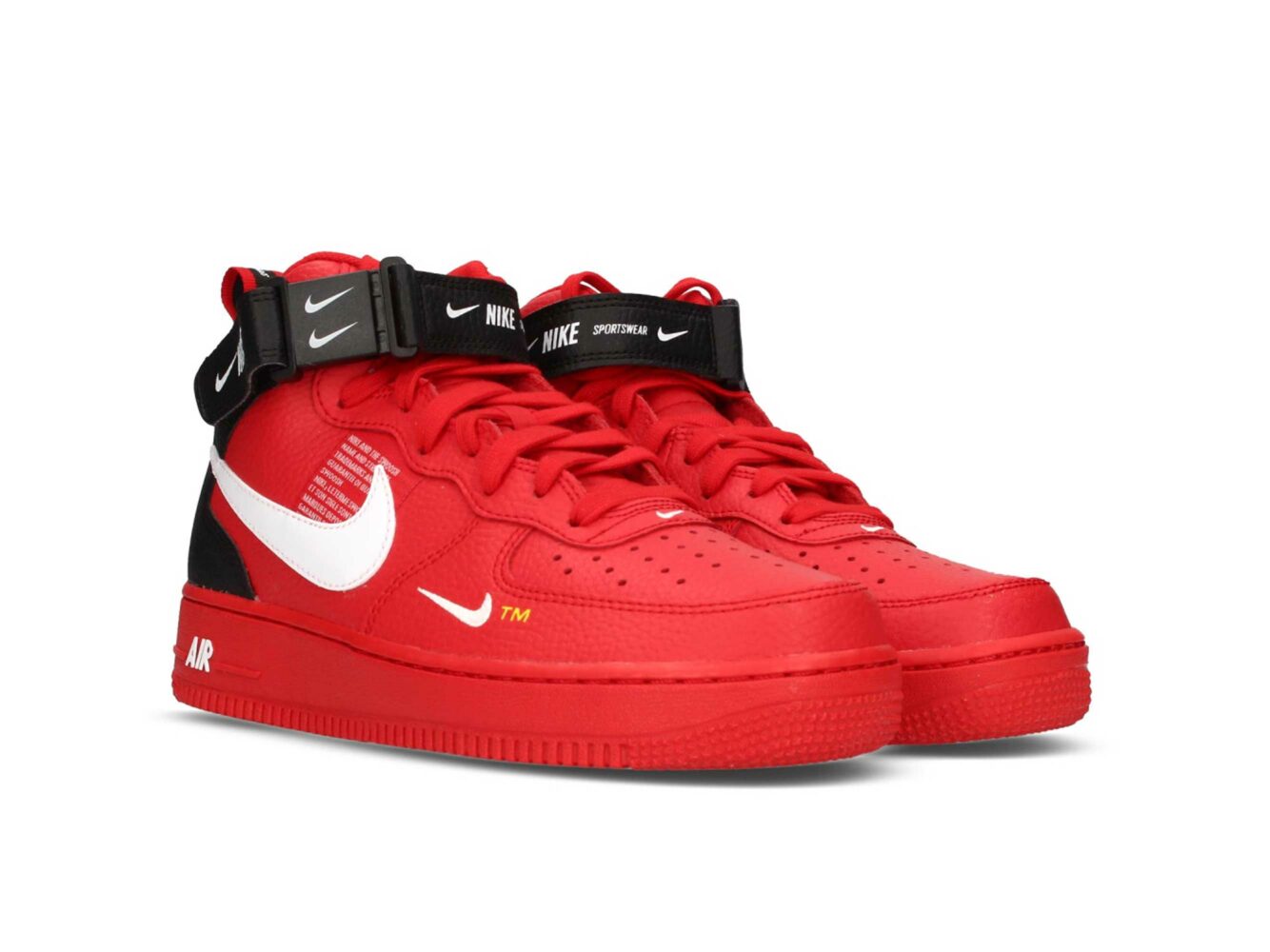 nike air force 1 mid 07 lv8 red 804609_605 купить