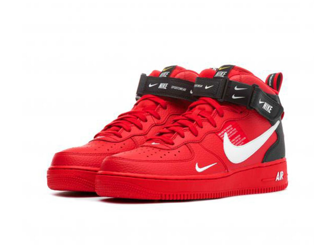 nike air force 1 mid 07 lv8 red 804609_605 купить