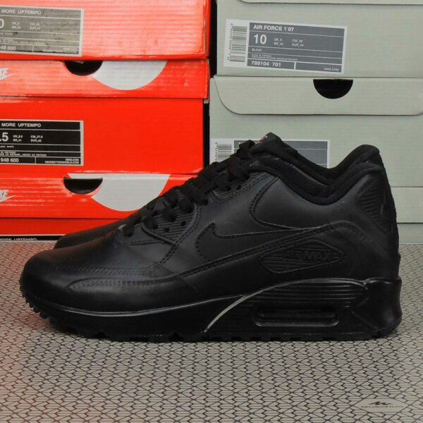 nike air max 90 premium se all black 858954_007