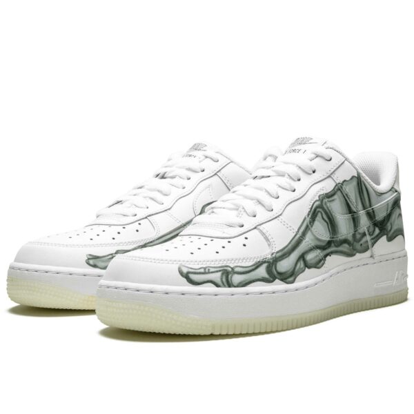 nike air force 1 07 skeleton QS white