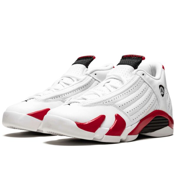 nike air Jordan 14 white red 487524_100 купить