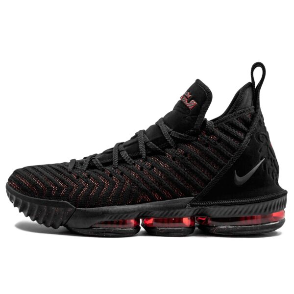 nike lebron XVI black red AO2588_002