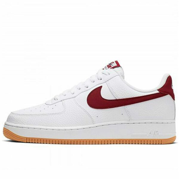 nike air force 1 low white red gum Cl0057_101 купить