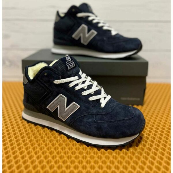 new balance 574 blue beige hi winter