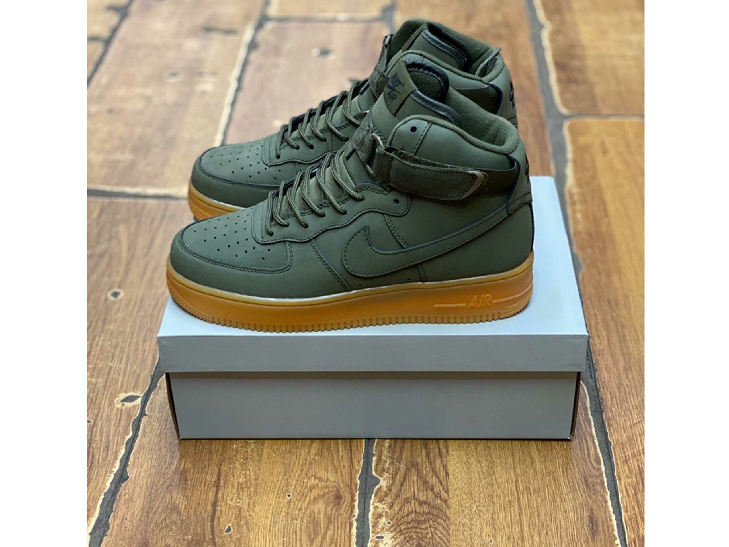 nike air force 1 mid olive ⋆ кроссовки 