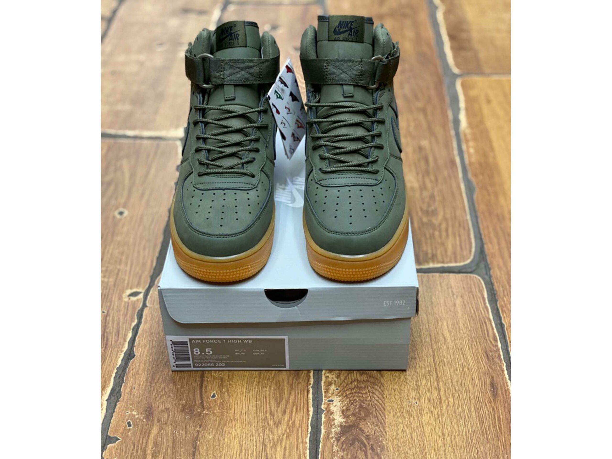 nike air force 1 mid olive ⋆ кроссовки садовод