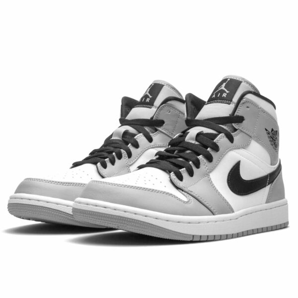 nike air Jordan 1 mid light smoke grey 554725_092