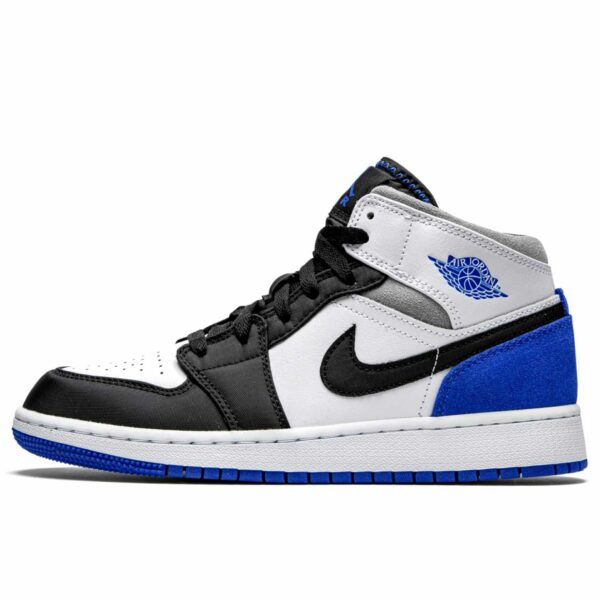 nike air Jordan 1 mid royal white BQ6931_102 купить